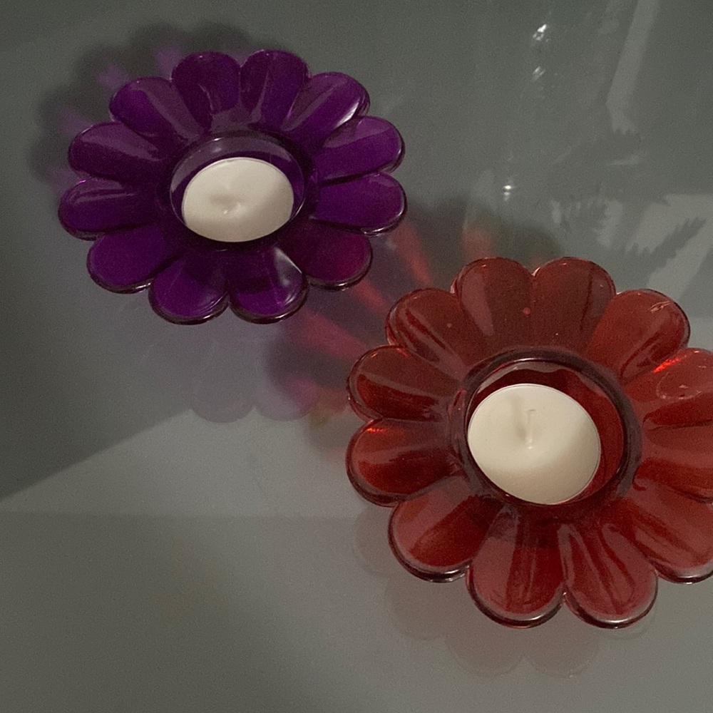 Matching candle holder set